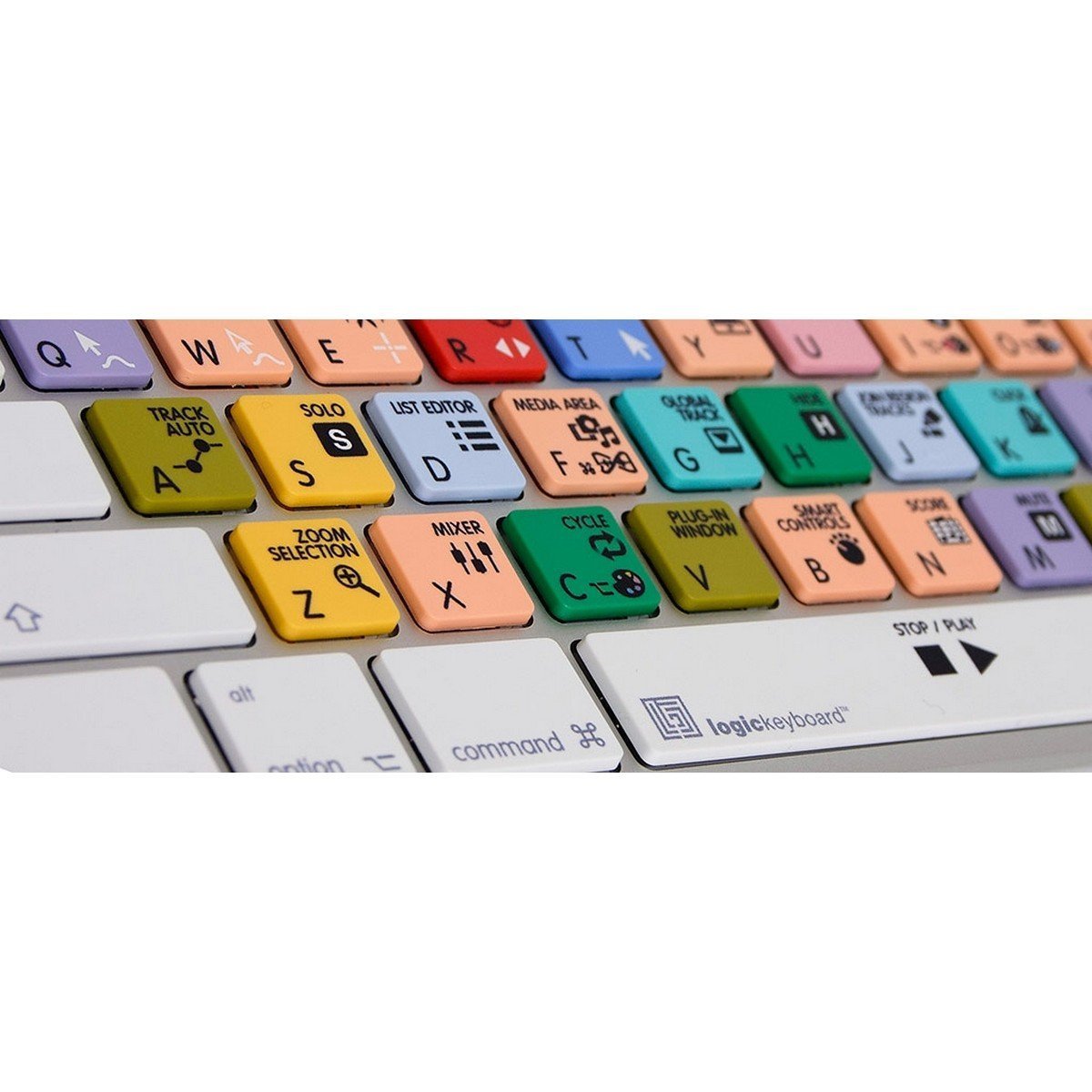Amazon.com: Logickeyboard keyboard Compatible with Apple Logic Pro